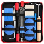 CONCHACIELO Professional Piano Tuning Kit: Universal Piano Tuning Tools Kit Set with Portable Case,Tuning Wrench, Wrench Fastener, Tuning Mute. for Tuning Beginner, Professional Tuner (Pro Set)