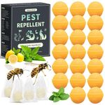 Wasp Repellent Balls 24 Pack, Peppermint Oil