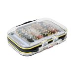 40pcs/Box Dry Wet Flies Fishing Lure Trout Fly Kit Nymph Artificial Fishing Lures Bait