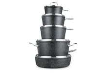 Heritage The Rock Forged Non-Stick Cookware Set, 10-pc