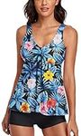 Modest Tankini Swimsuits for Women 