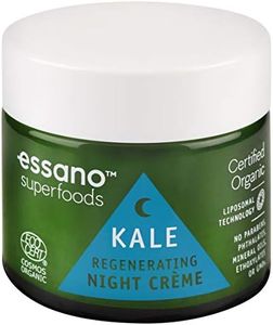 Essano Superfoods Certified Organic Kale Regenerating Night Crème, 50g