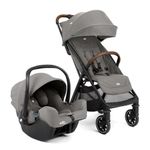 Joie Pact Pro Travel System with i-Snug 2 – Ultra-Lightweight, Compact, Birth to 22kg, Ergonomic Recline, UPF 50+ Canopy & One-Touch Brake