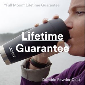 Moon 360 Travel Mug 300ml – Black Insulated Coffee Cup