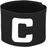 BESPORTBLE Elastic Soccer Captain Armband: Adjustable Football Basketball Player Bands for Adult Youth 1Pcs