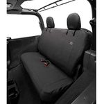 Bestop 2929435 Black Diamond Seat Covers, Rear- Jeep 2018-Current Wrangler Unlimited Without Armrest