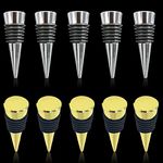 Voyyphixa Wine Bottle Stopper Kit Champagne Stoppers for Bottles Wine Corks for Sealing Liquor Wine Glass Bottles Beer Bottles Soda Carbonated Drinks Party Wine Cabinet Decorations