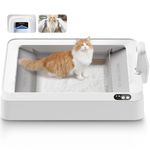 PETKIT Purobot Crystal Duo Self Cleaning Cat Litter Tray with AI Camera, Urinary Health App Monitor, Dual Odour Control, Safety Sensors, Automatic Robot Litter Box with 2-Way Raking for Multiple Cats