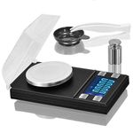 Digital Scales 0.001g/50g, Pocket Scales with LCD Display, Electronic Jewelry Gold Scales with High Precision Scales, Mini Portable Smart Jewelry Milligram Scales