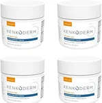 Kenkoderm Psoriasis Moisturizing Cream - 10 oz | 1 Jar | Dermatologist Developed | Fragrance + Color Free (4 Jars)