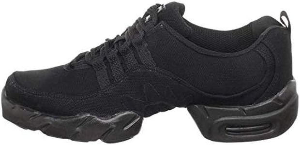 Bloch Dance Canvas Boost Split Sole Dance - Zapatillas Deportivas para Mujer, Color Negro (Negro), Talla 42 EU, Negro, 41.5 EU