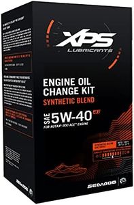 Sea-Doo New OEM, XPS 4T 5W-40 Synthetic Blend Oil Change Kit, 295501138 779250