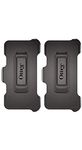 OtterBox Defender Series Holster/Belt Clip for OtterBox Defender Series Case - Apple iPhone 6s/6 Black (Please Read Full item Description) Non-Retail Packaging (2-Pack)