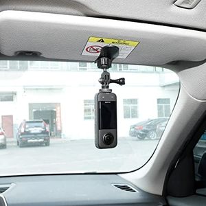 PellKing Action Camera Sun Visor Mount Car VLOG/Video Holder for iPhone Samsung Cell Phone GoPro Insta360 AKASO DJI Osmo Action Camera and Accessories