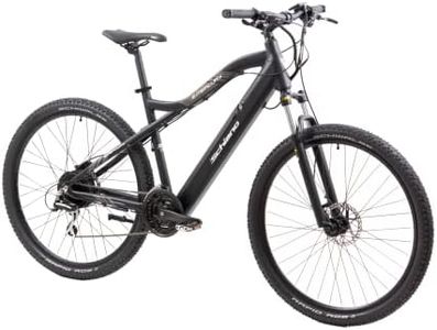 F.lli Schiano E-Mеrcury, Electric Bike for Adults, 29" Mountain Bike, 36V 11.6Ah Removable Battery, 250W Motor, 50Nm, Black