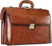 Banuce Vintage Leather Briefcase fo