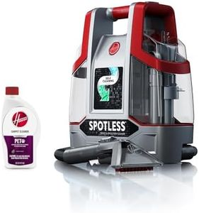 Hoover Spotless Portable Carpet + Upholstery Spot Cleaner Machine, Lightweight Shampooer Machine, Pet Stain Remover, Car and Auto Detailer, Pair with Hoover Carpet Cleaner Solution