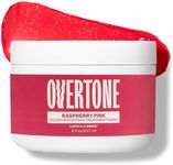 oVertone Haircare Color Depositing Conditioner - 8 oz Semi Permanent Hair Color with Shea Butter & Coconut Oil - Temporary Hair Color Dye - Vegan, Cruelty-Free - Pink for Brown Hair