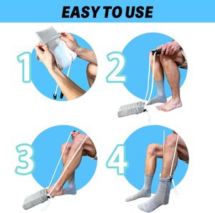 SUPERFA Sock Aid and Shoe Horn Set – Easy Dressing Assist Tool
