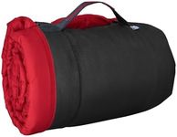Kurgo Waterproof Dog Bed | Outdoor Bed for Dogs | Portable Bed Roll for Pets | Travel | Hiking | Camping | Wander Loft Dog Bed | Chili Red | Large