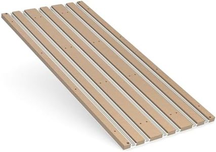 SainSmart Genmitsu 4080 Aluminum & MDF Hybrid Spoilboard Table for 4040 Reno CNC Router Milling Machine, Expand The Work Area to X-400 x Y-800mm (15.7’’ x 31.5’’)
