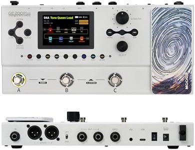 MOOER GE200 Plus Intelligent Guitar Multi Effects Pedal XLR Balanced
