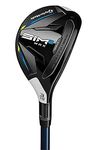 TaylorMade SiM 2 Max Rescue Mens Right Hand Graphite Senior Rescue 5-25 Degree, Black/White