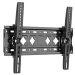 TETVIK TV Wall Mount Most 32-75 Inch LED LCD OLED Plasma Flat Curved Screen Tilt Wall Mount Bracket VESA up to 600x400mm and 165 lbs Loading Fits 43 50 55 60 65 70 Low Profile TV Wall Bracket