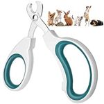 Cat Nail Clippers Simple to Use, Pet Nail Clipper Comfortable to Hold, Cat Clippers Makes Clipping Claws Easy and Quick, Cat Nail Trimmer is Stainless Steal Blade, a Novice Kitten Claw Clippers