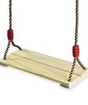 Jaques of London Wooden Swing | ULTRA strong Outdoor Garden Swing Seat | Tree Swing Playground Equipment | Wooden Climbing Frame Accessories | Since 1795