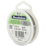 Beadalon 7 Beading Wire 0.010" (0.25mm) Multicoloured