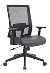 Boss Office Products Mesh Back Viny