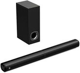 Sound Bar for TV, PHEANOO 2.1 CH Soundbar with Subwoofer, HDMI(ARC)/Bluetooth 5.0/Optical/AUX Connectivity – D5