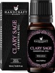 Clary Sage Essential Oil - 0.33 Fl Oz - 100% Pure and Natural - Premium Grade Essential Oil for Diffuser and Aromatherapy