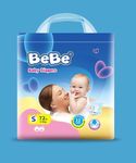 BeBe Premium Baby Diapers (S, 72)