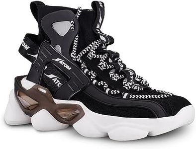 ATOM Mens Gansta1 Black Sneakers,9 UK
