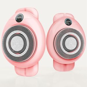 Electric Back Scrubber for Shower Automatic Wall Mounted Exfoliating Brush