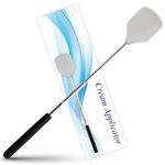 FieldSora Cream Applicator for Back Telescopic Easy to Clean Applies Creams, Sunscreens, and Ointments (Covers Large Areas)