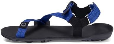 Xero Shoes Barefoot Men's Sandals | Z-Trail EV Hiking Sandals for Men | Zero Drop, Wide Toe Box, Minimalist, Sodalite Blue, 6