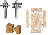 Whiteside Router Bits 5990 Shaker Straight Stile and Rail Set for Plywood Panel