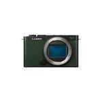 Panasonic Lumix DC-S9E-G Full Frame Mirrorless Open Gate Vlogging Camera, 24.2MP, 6K /4K Video, 779 Point PDAF, Image Stabilisation, Free-Angle Screen, 5Ghz WiFi, Olive Green, Body