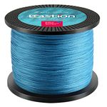 Calamus Bastion Braided Fishing Line, Blue, 6 LB (4 Strands), 150 Yds