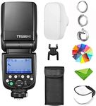 GODOX TT685II-C Flash for Canon Speedlight Camera Flash with Godox ML-CS1625 Flash Diffuser E-TTL Speedlite High-Speed Sync Compatible for Canon Flash 5D Mark IV 6D Mark II 7D (Upgraded TT685C)