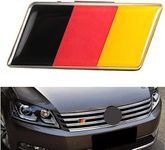 MOMOALA Aluminium German Germany Flag Badge Grille Emblem Car Sticker Decal Universal Decoration