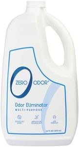 Zero Odor – Multi-Purpose Odor Eliminator - Eliminate Air & Surface Odor – Patented Technology Best for Bathroom, Kitchen, Fabrics, Closet- Smell Great Again, 64oz Refill
