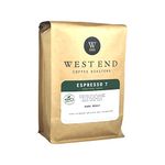 West End Coffee Roasters, Organic Espresso 7, Dark Roast, Ethiocally Sourced (12oz/340g)