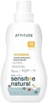 ATTITUDE Sensitive Skin, Hypoallergenic Baby Laundry Detergent, Fragrance Free, 33.8 Fluid Ounce, 35 Loads