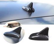 JONKOKO 100% Real Carbon Fiber Car Shark Fin Antenna Cover Roof Aerial for Maserati Ghibli 2013-2016 Auto Cars Antenna Accessories