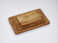 Vesta Homes Wooden Chopping Board, Cutting Board, Serving Tray for Kitchen Vegetables, Fruits & Cheese | Natural Acacia Wood (Loki Set of 3 Cutting Board)