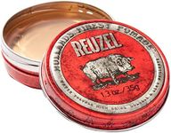 Reuzel Red Water Soluble High Sheen Pomade - No Dry Formula - Keeps High Shine And Strong Hold All Day Without Flaking - Easy Rinse Out - Subtle Vanilla Cola Fragrance - Vegan Formula - 1.3 Oz